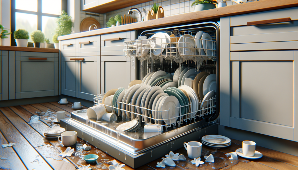 Troubleshooting Common Dishwasher Problems (San Diego Guide): Easy DIY Fixes Overflowing dishwasher and broken dishes