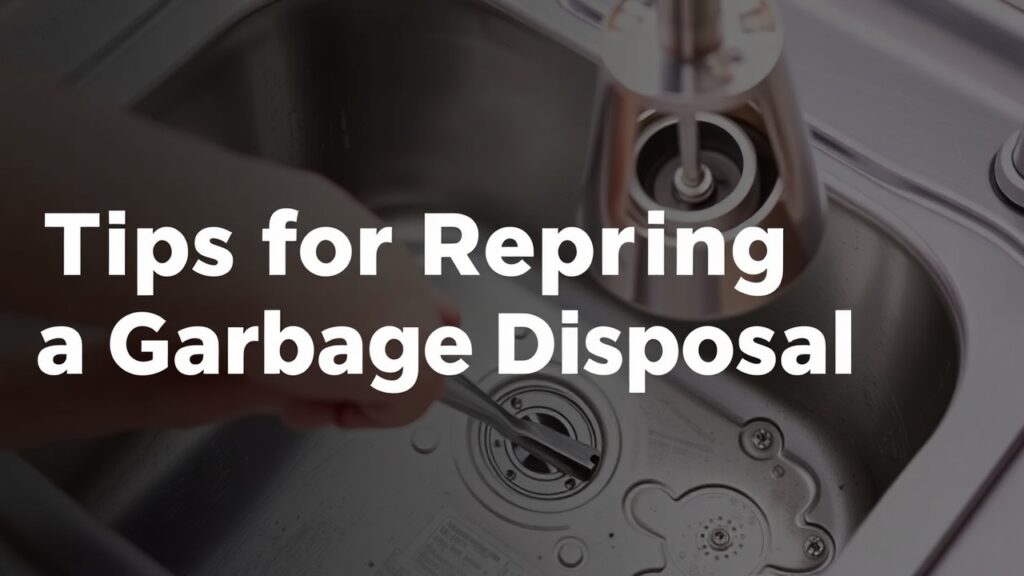 Tips for Garbage Disposal Repair Garbage disposal repair tips