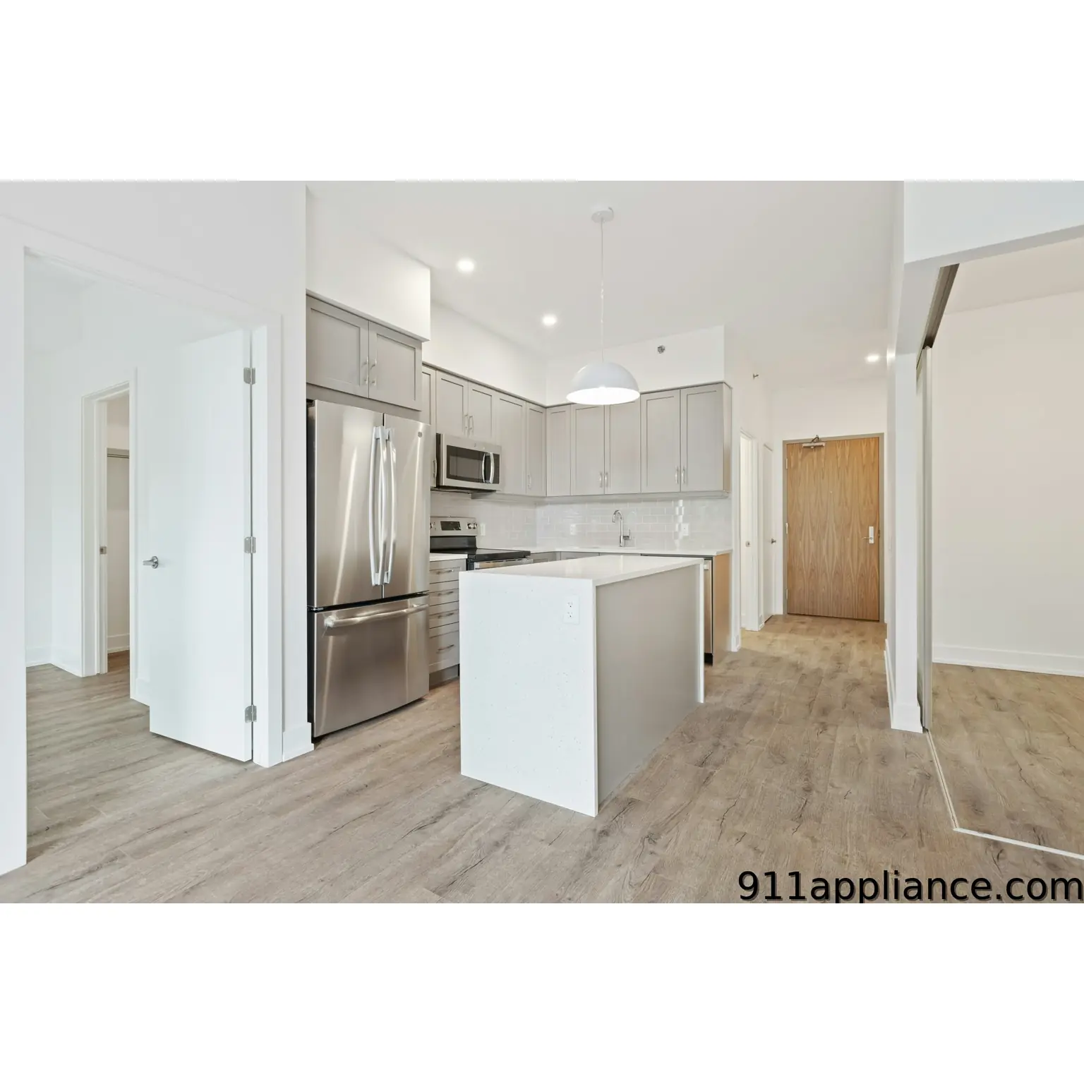 Modern kitchen with island