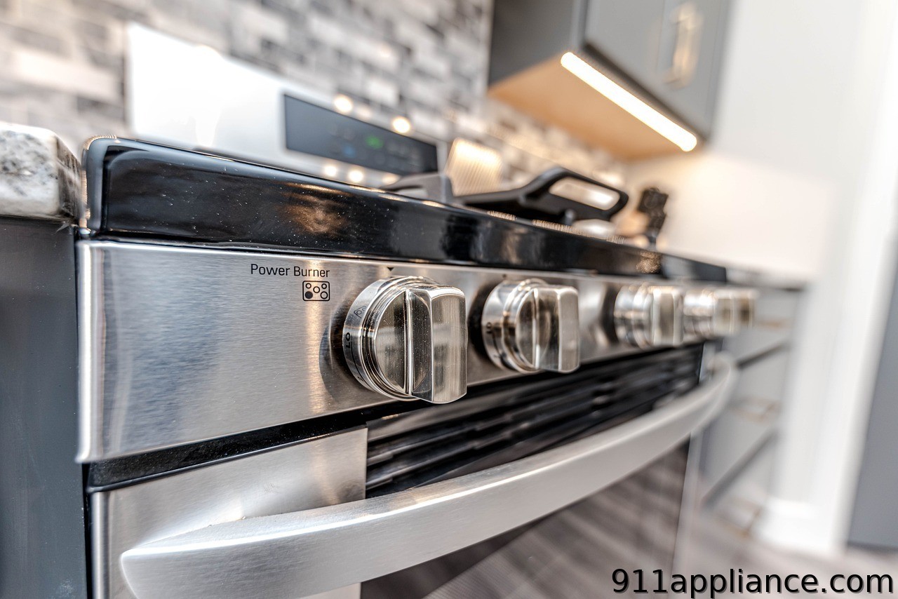 Stainless steel gas stove knobs