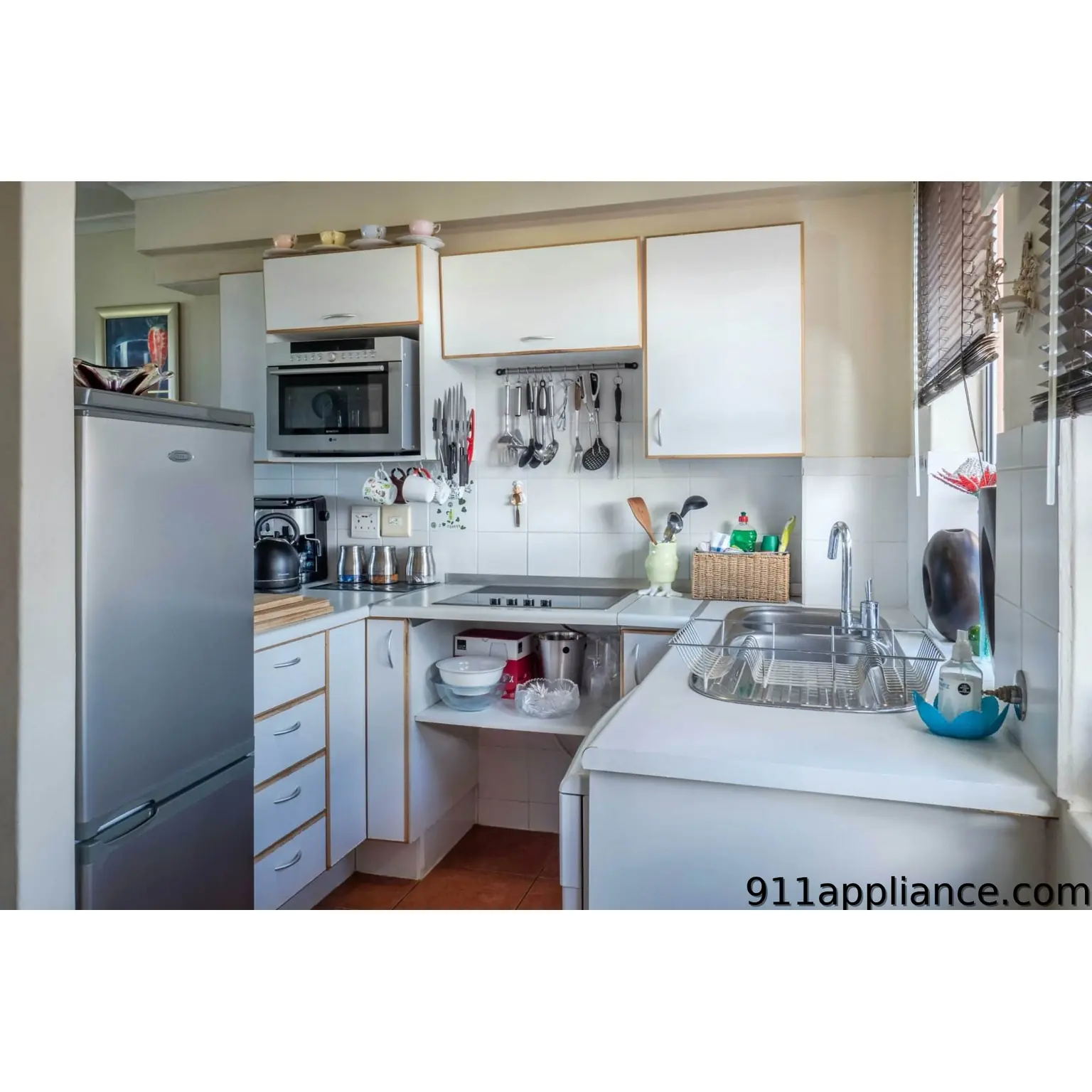 Kitchen appliance and cabinetry display