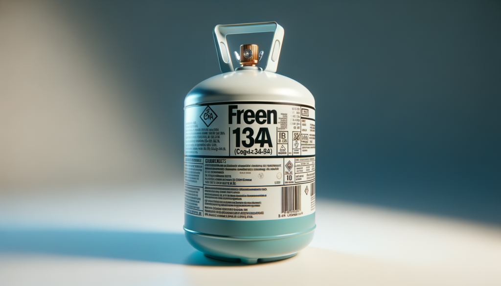 Freen 134A refrigerant cylinder