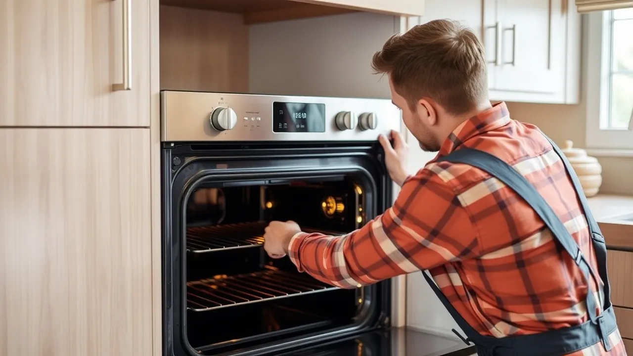 What is The Most Reliable Name Brand Oven in 2026? Man cleaning oven racks