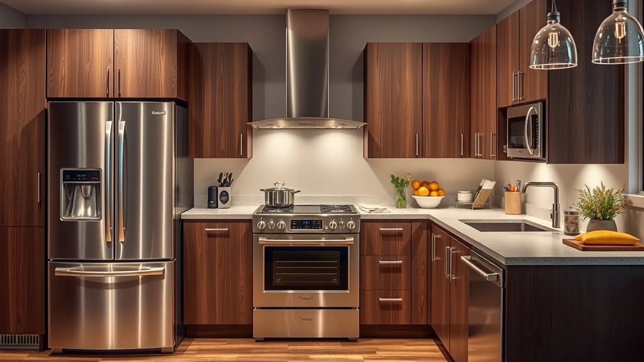 Expert Appliance Repair Services: Your Solution for Home Repairs Modern kitchen with stainless steel appliances.