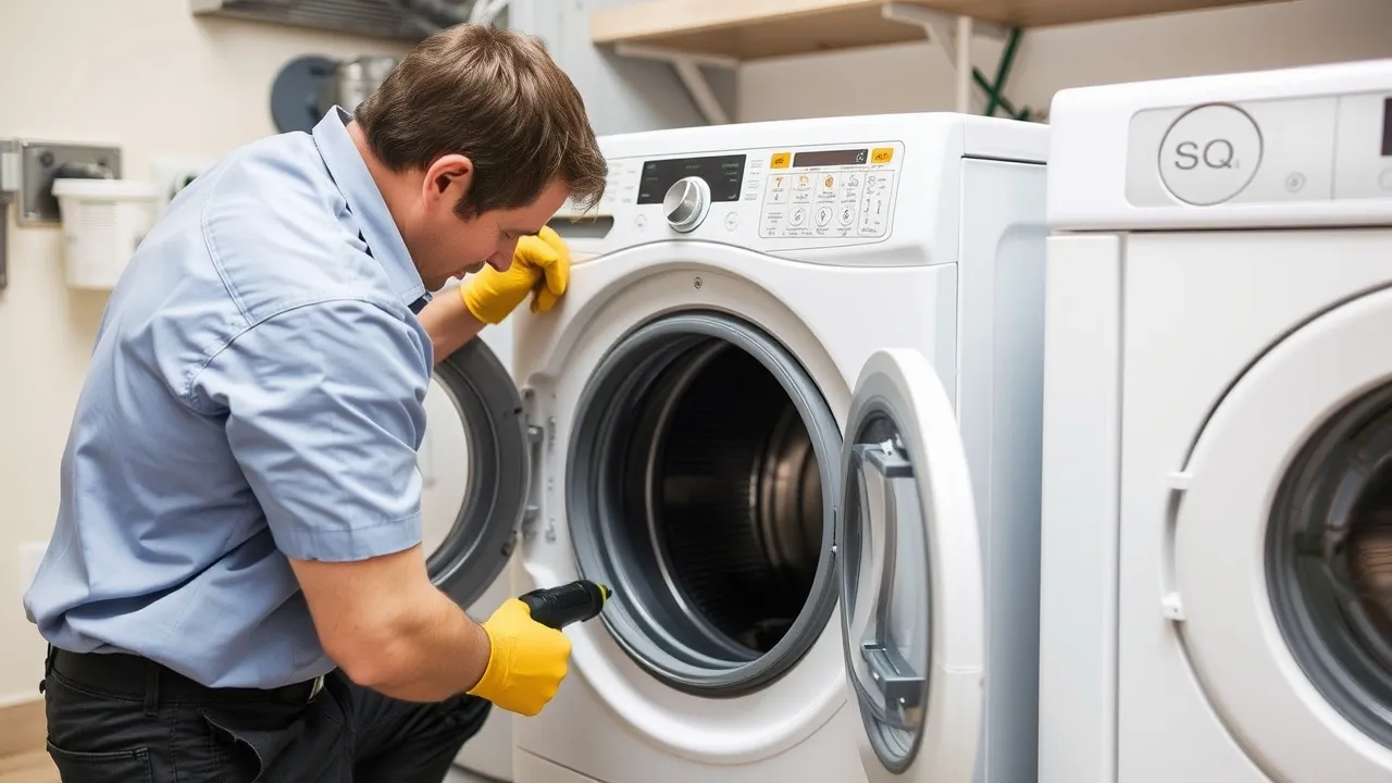 What is the Most Reliable Washer name Brand in 2026 Technician repairing washing machine